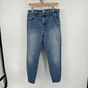 Able Women's High Rise Jeans in Blue